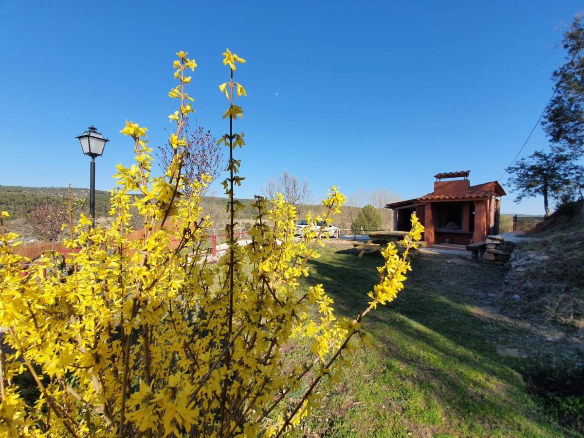Casa Rural Manitoba Luxe Buenache de la Sierra ภายนอก รูปภาพ