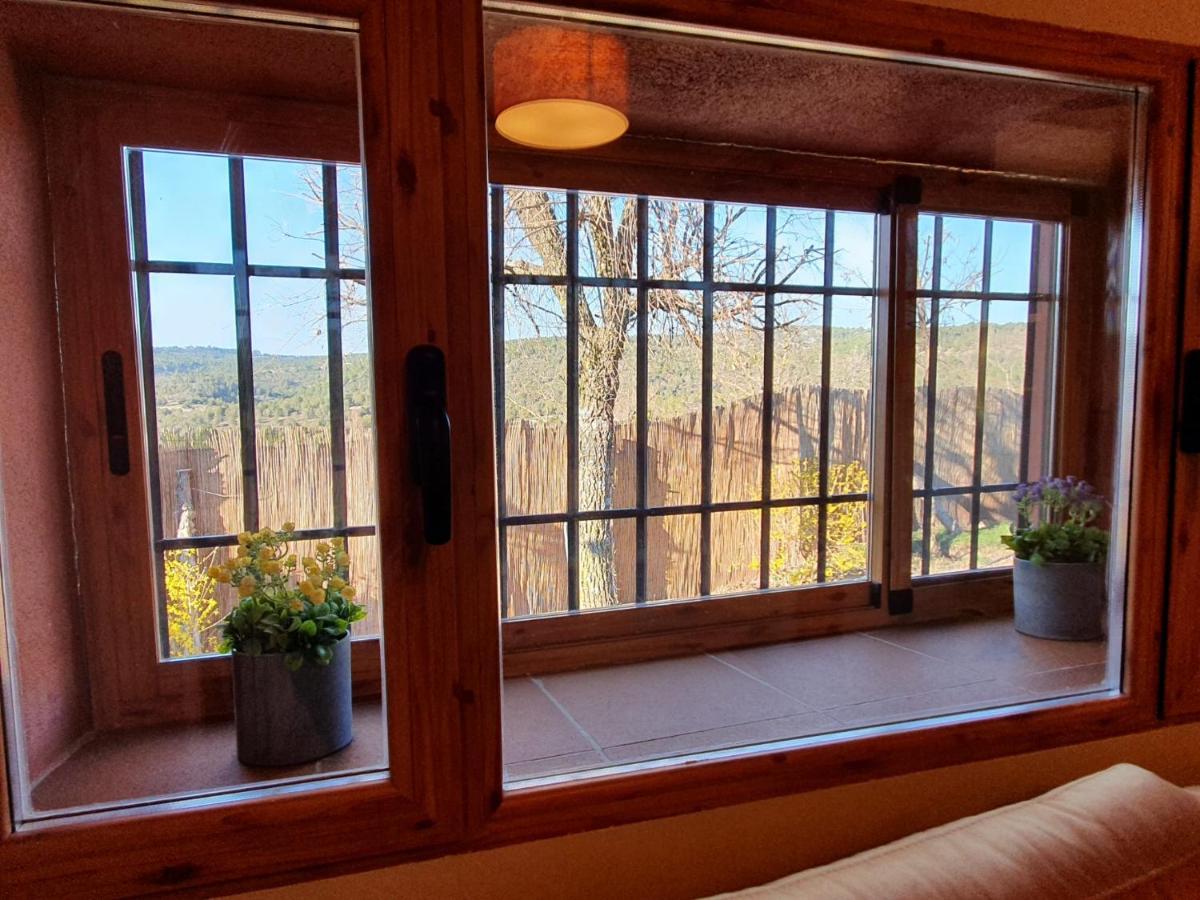 Casa Rural Manitoba Luxe Buenache de la Sierra ภายนอก รูปภาพ